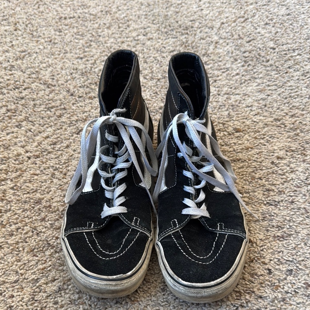 Vans Black High-Top Sneakers